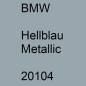 Preview: BMW, Hellblau Metallic, 20104.